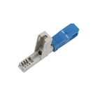 Alligator clip, front bar wedge, SM, 52mm, for drop cable, vertical input, SC/UPC Field Assembly Optical Connector