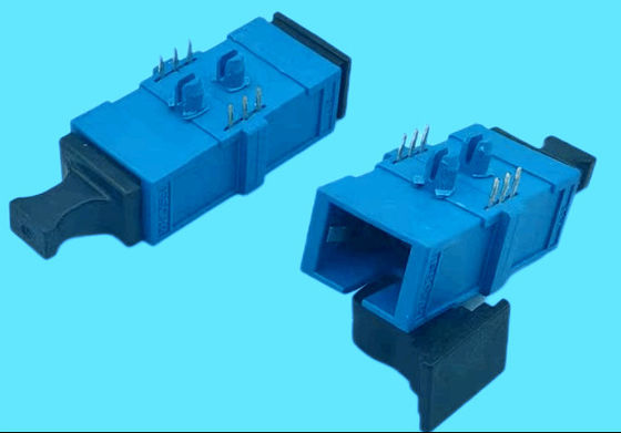 Adaptador fotoelétrico Conectores híbridos de ligação de fibra óptica SC-UPC-SC-UPC