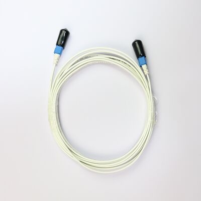 Conjunto de cabo de fibra óptica híbrido pré-fabricado de extremidade dupla para interior com conector SC XC