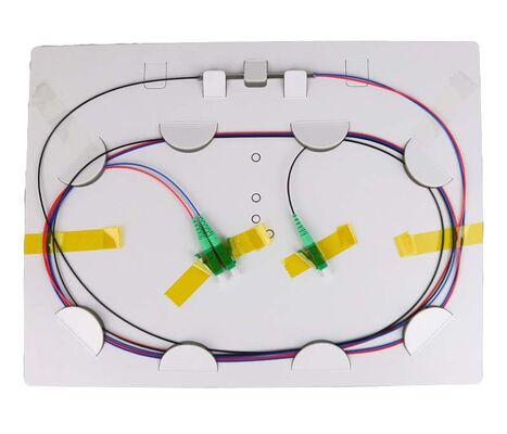 Divisor PLC de Fibra Óptica Compatível com Telcordia GR1209 Personalização Sob Pedido Ideal para Aplicações de Rede Óptica e Distribuição