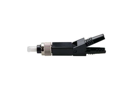 Black 55mm FC UPC Fiber Optic Fast Connectors