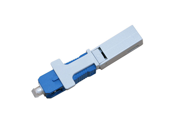 Em-bedded type Pre-polishing Wedge Lock Mechanism 52mm Length Fiber Mechanical Splice SC/UPC Fast Connector